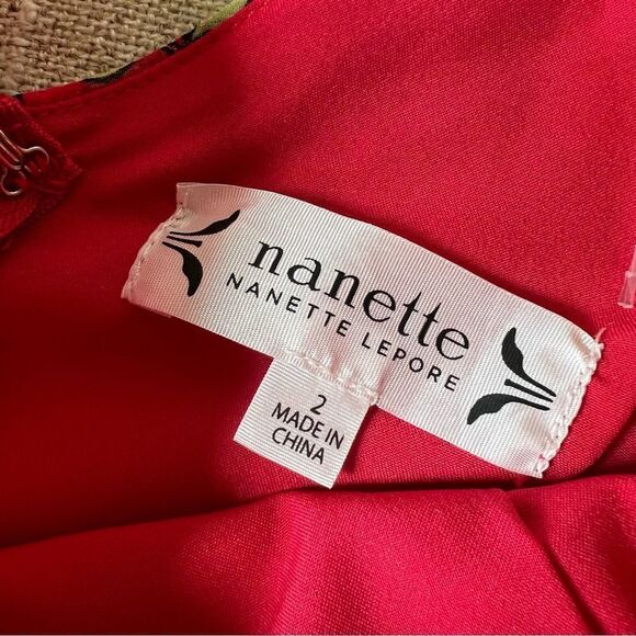 Nanette Lepore Paradise Dreaming Floral Hummingbird Print Maxi Dress - Picture 6 of 16